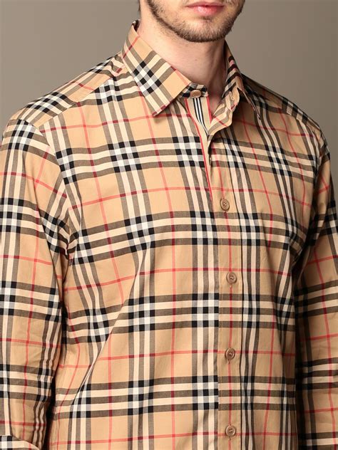 burberry hemd graphit|Burberry shirts for men.